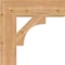 Ekena Millwork Westlake Block Smooth Bracket, Western Red Cedar, 5 1/2"W x 22"D x 22"H BKT06X22X22WTL05SWR - alternate 4